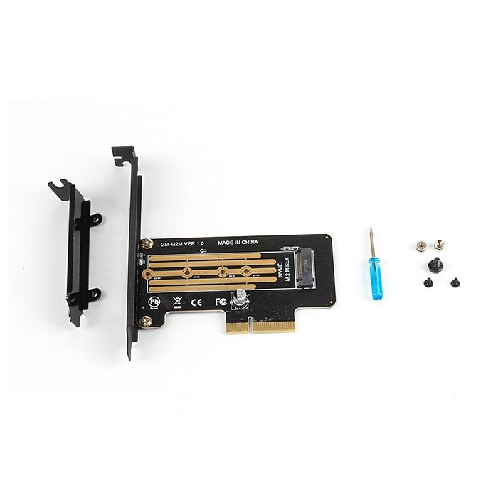 XT-XINTE NVME to pcie M2 M KEY NVME Hard Disk Adapter Interface Expansion Card PCI-E 4X Adapter Card for 2230/2242/2260/2280 SSD