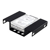XT-XINTE SU502 Aluminum Alloy 2.5 Inch to 5.2 inch Optical Drive Double-Layer Hard Disk Shelf Adapter Bracket Mobile Holder