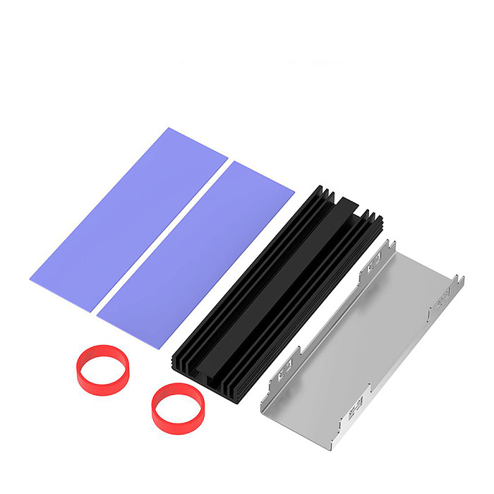 XT-XINTE M.2 Solid State Hard Disk Heatsink Heat Radiator Cooling Silicon Therma Pads Cooler for M2 NVME SATA NGFF 2280 PCIE SSD