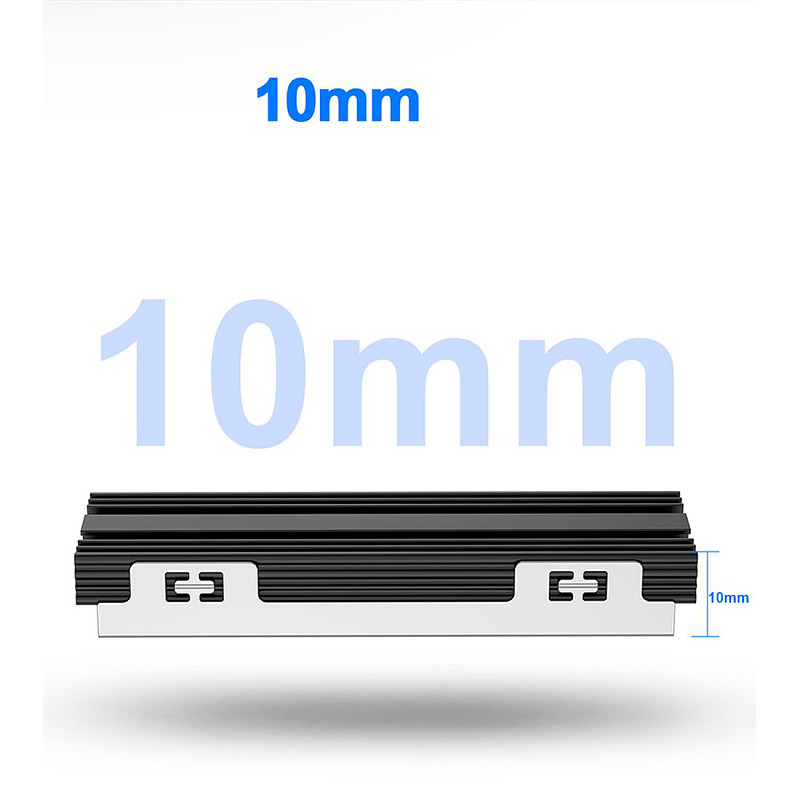 XT-XINTE M.2 Solid State Hard Disk Heatsink Heat Radiator Cooling Silicon Therma Pads Cooler for M2 NVME SATA NGFF 2280 PCIE SSD