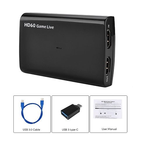 Xt Xinte Hd60 Game Live 1080p Full Hd Video Capture Card Usb 3 0 Capture Adapter For