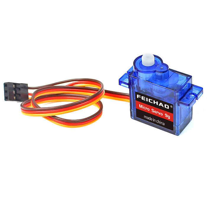 FEICHAO 4PCS FEICHAO Classic Servos 9g SG90 MG90S For RC Planes Fixed Wing Aircraft Model Telecontrol Aircraft Parts Toy Motors