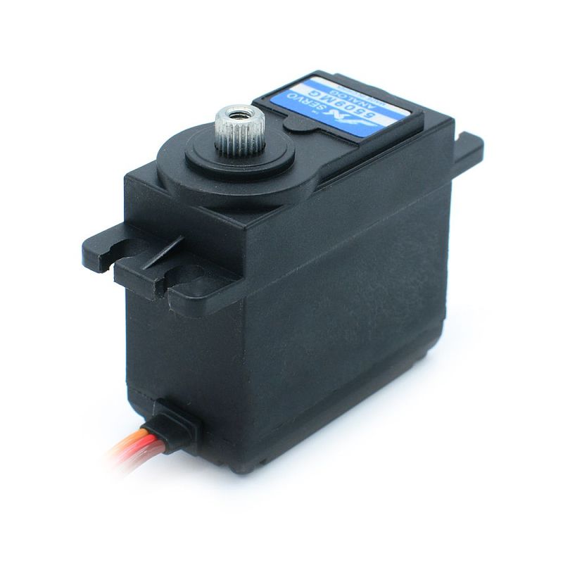 JX PS-5509MG Metal Gear 120°55g/9kg 50Hz Steering Gear Large Torque Servo For RC Helicopter Drone Robot Tank Car Parts 
