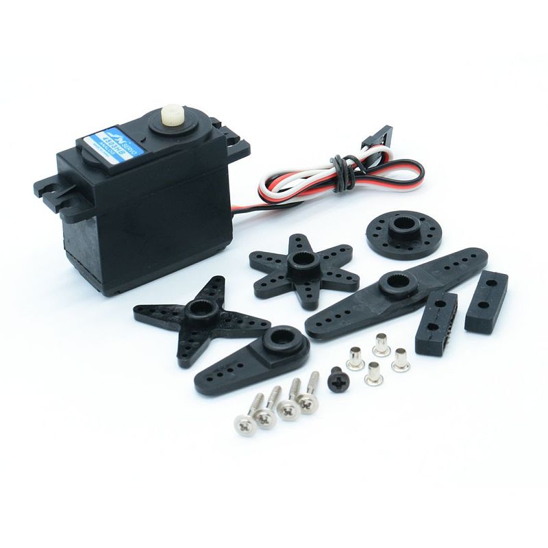 JX PS-4503HB Plastic Gear 45g/3kg 120°50Hz standard Servo for DIY RC Airplane Robot Tank Car Helicopters models