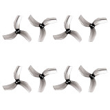 GEMFAN 4/8 Pairs D63 1.5mm 3-blade 3 Holes Propeller CW CCW for 1105-1108 Motor DIY RC FPV Racing Drone