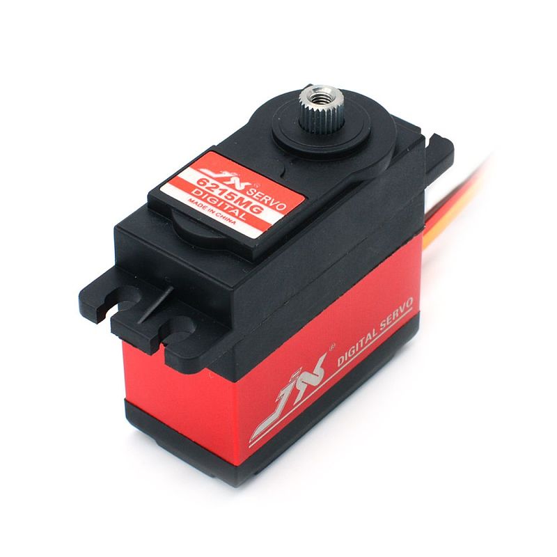 JX PDI-6215MG/15kg High Torque Metal Gear Steering Gear Servo For RC Helicopter Drone Tank Climbing Car Robot Parts