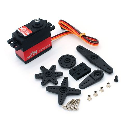 JX PDI-6215MG/15kg High Torque Metal Gear Steering Gear Servo For RC Helicopter Drone Tank Climbing Car Robot Parts