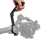 FEICHAO Aluminum Alloy Handle Mounting Extension Arm Stabilizer Handle Bracket For DJI RoninSC RoninS Zhiyun Crane2 weebills SLR Cameras