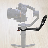 FEICHAO Aluminum Alloy Handle Mounting Extension Arm Stabilizer Handle Bracket For DJI RoninSC RoninS Zhiyun Crane2 weebills SLR Cameras