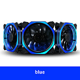 XT-XINTE 12cm PC Computer 28dB Ultra Silent LED Fan Heatsink Cooler Cooling w/ Anti-Vibration Rubber Fan 12VDC 3P IDE 4pin Power Supply