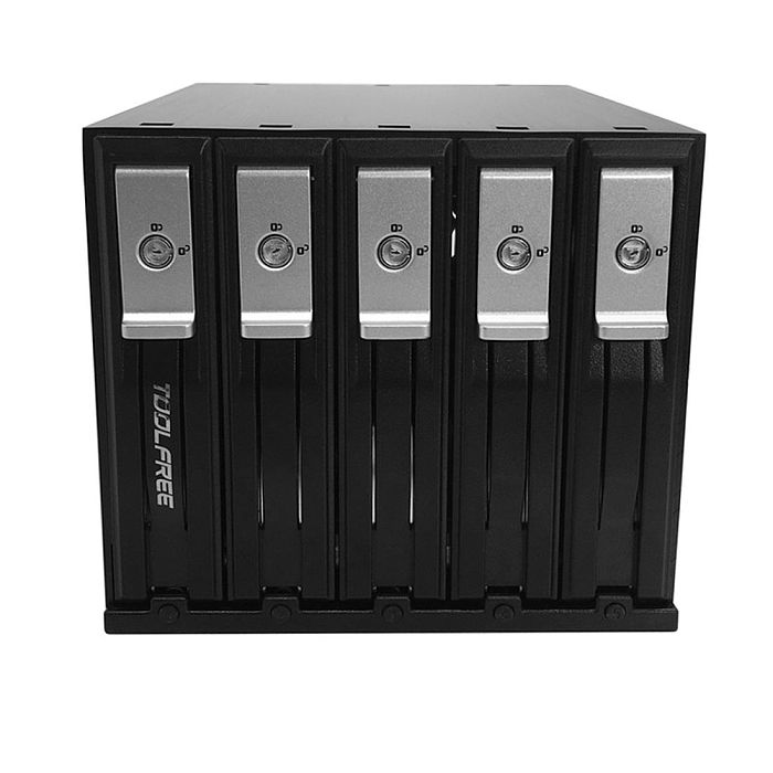 TOOLFREE 3.5 inch 3/4/5-bay 6G 12G SATA/SAS 6Gbps Hard Drive Tray Hard Disk Enclosure Extraction Box For Desktop Computer