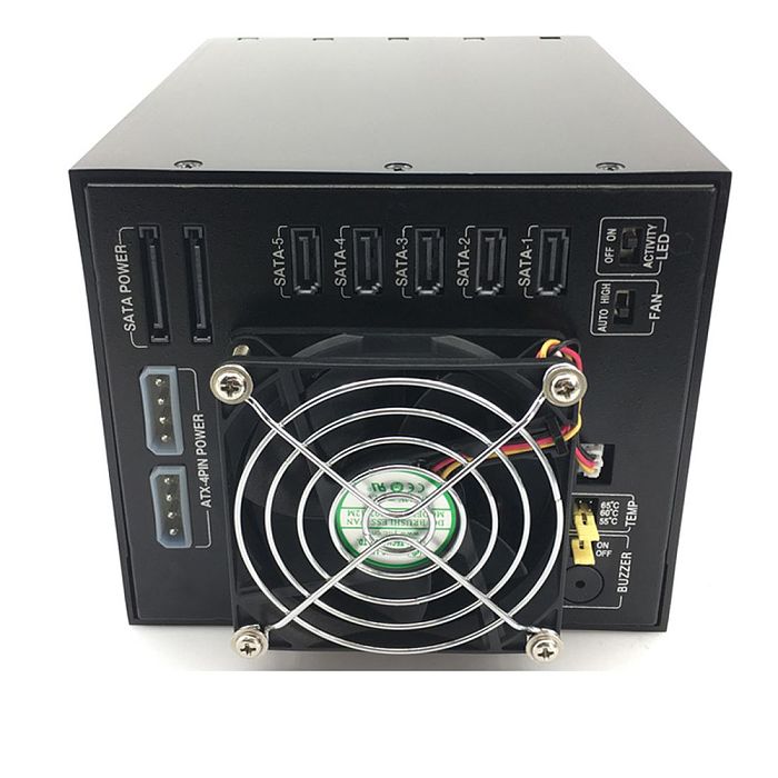 TOOLFREE 3.5 inch 3/4/5-bay 6G 12G SATA/SAS 6Gbps Hard Drive Tray Hard Disk Enclosure Extraction Box For Desktop Computer