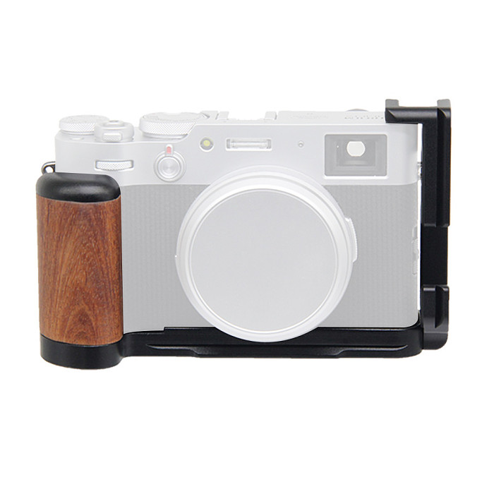 FEICHAO SLR Quick Release L shaped Plate Holder Hand Grip Tripod Bracket for Fujifilm X-T200 XT200 Camera QR Board for FUJI X-100V X100V