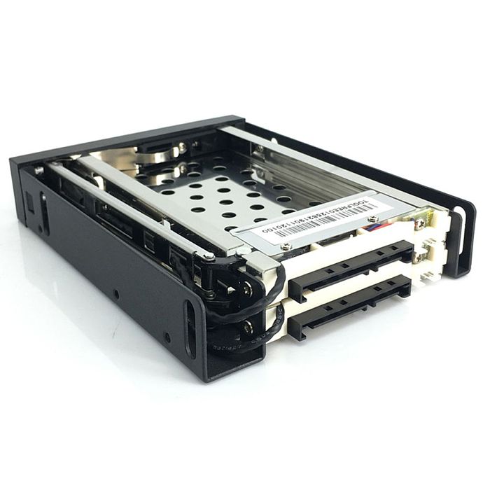 TOOLFREE 2.5 inch Floppy Disk Drive Tray Single/Double Bay Disk Drive SATA 6Gbps HDD/SSD Hard Disk Enclosure Extraction Box