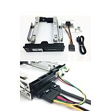 TOOLFREE 3.5 inch SATA/SAS Chassis Optical Drive Bit Hard Drive Extraction Extraction Cassette w/fan Intelligent Temperature Control
