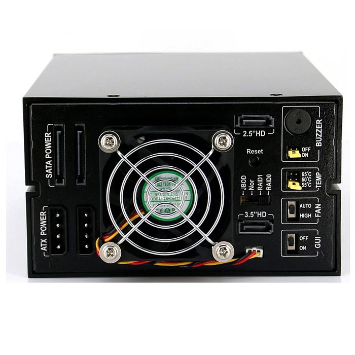 TOOLFREE 3.5 inch 3/4/5-bay 6G 12G SATA/SAS 6Gbps Hard Drive Tray Hard Disk Enclosure Extraction Box For Desktop Computer