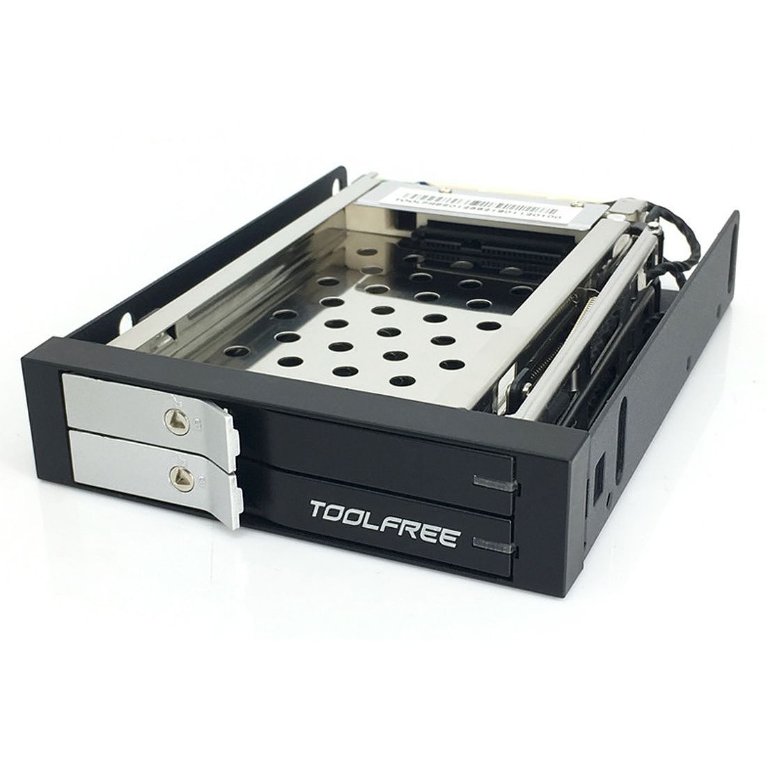 TOOLFREE 2.5 inch Floppy Disk Drive Tray Single/Double Bay Disk Drive