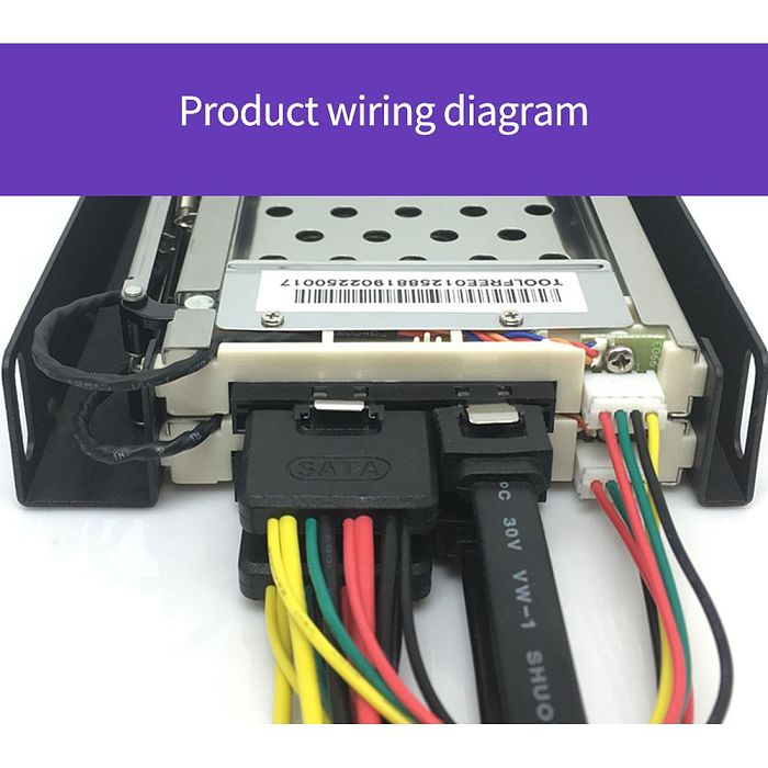 TOOLFREE MRA261AL/MRA258AL 2.5 inch Single/Double Bay SATA 6Gbps HDD/SSD Hard Disk Enclosure Extraction Box