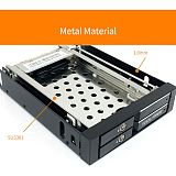 TOOLFREE MRA261AL/MRA258AL 2.5 inch Single/Double Bay SATA 6Gbps HDD/SSD Hard Disk Enclosure Extraction Box