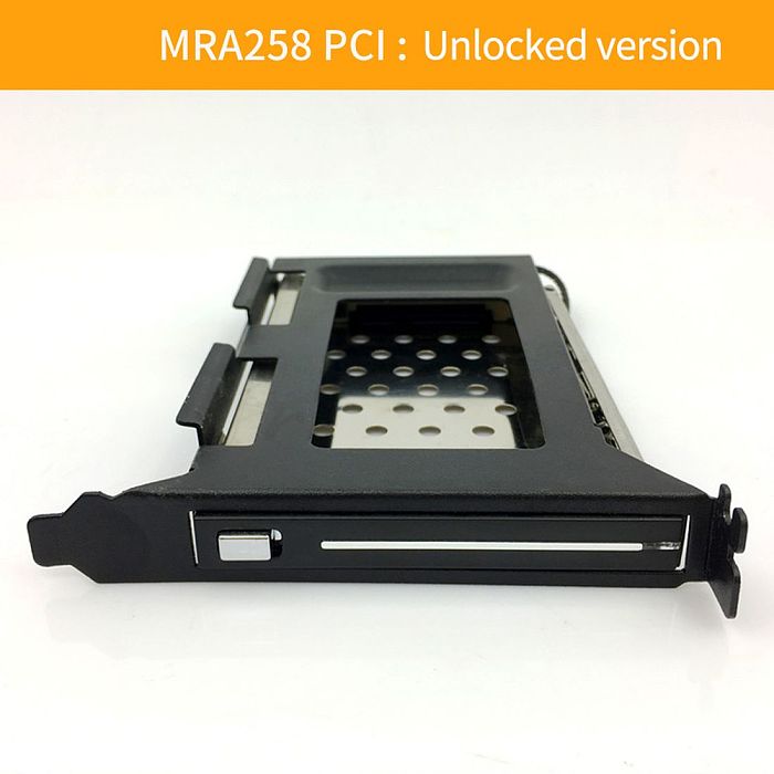 TOOLFREE 2.5 inch SATA 6Gbps HDD/SSD PCI Slot Hard Drive Enclosure Extraction Box W/Lock For Desktop Computer