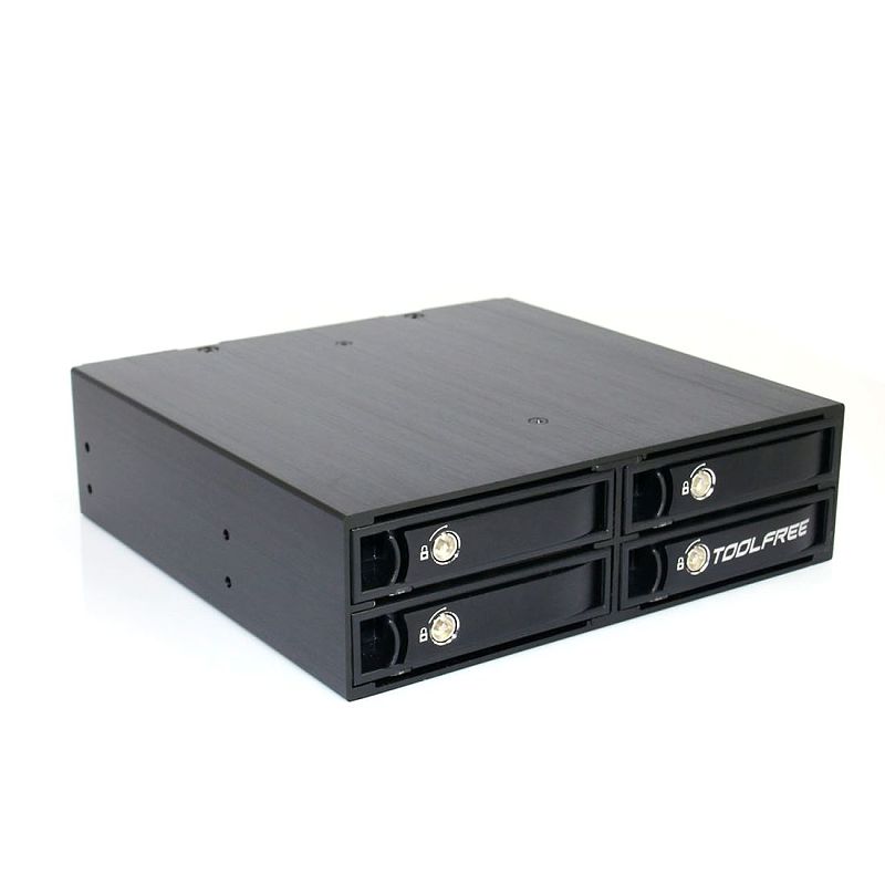 TOOLFREE 2.5 inch 4-bay 6G 12G SATA Ⅲ 6Gbps/MiniSAS SFF-8643 Optical Drive Hard Drive Extraction External Box For PC Laptop Computer