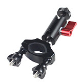 FEICHAO Aluminum SLR Camera Magic Arm CNC Tube Clip Bicycle Clip Universal Anti-Loosening Connecting Arm Photographic Equipment Suitable for GoPro7/8/Mmax GoPro Series/DJI