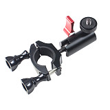 FEICHAO Aluminum SLR Camera Magic Arm CNC Tube Clip Bicycle Clip Universal Anti-Loosening Connecting Arm Photographic Equipment Suitable for GoPro7/8/Mmax GoPro Series/DJI