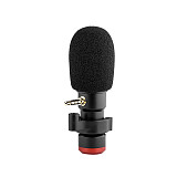 FEICHAO 3.5mm Audio Plug Professional Recording Microphone For Camera DSLR Digital Video Camcorder VLOG Mobile Phone MIC Anti-noise