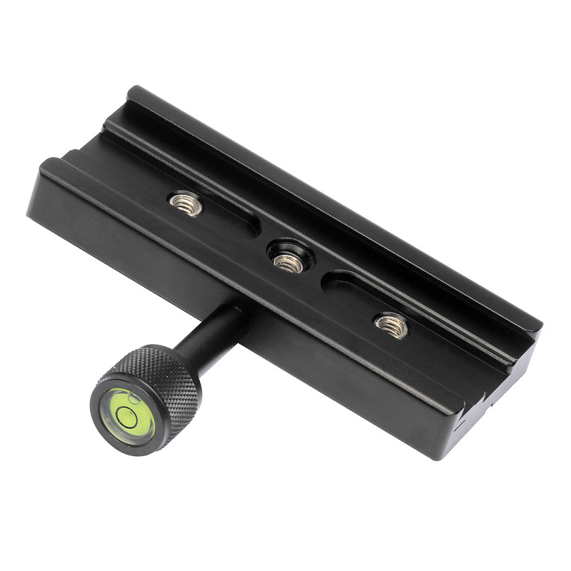 BGNING QR-120 Universal Gimbal Clamp Adapter For Quick Release Plate 1/4 3/8 Arca SWISS RSS Tripod 120mm