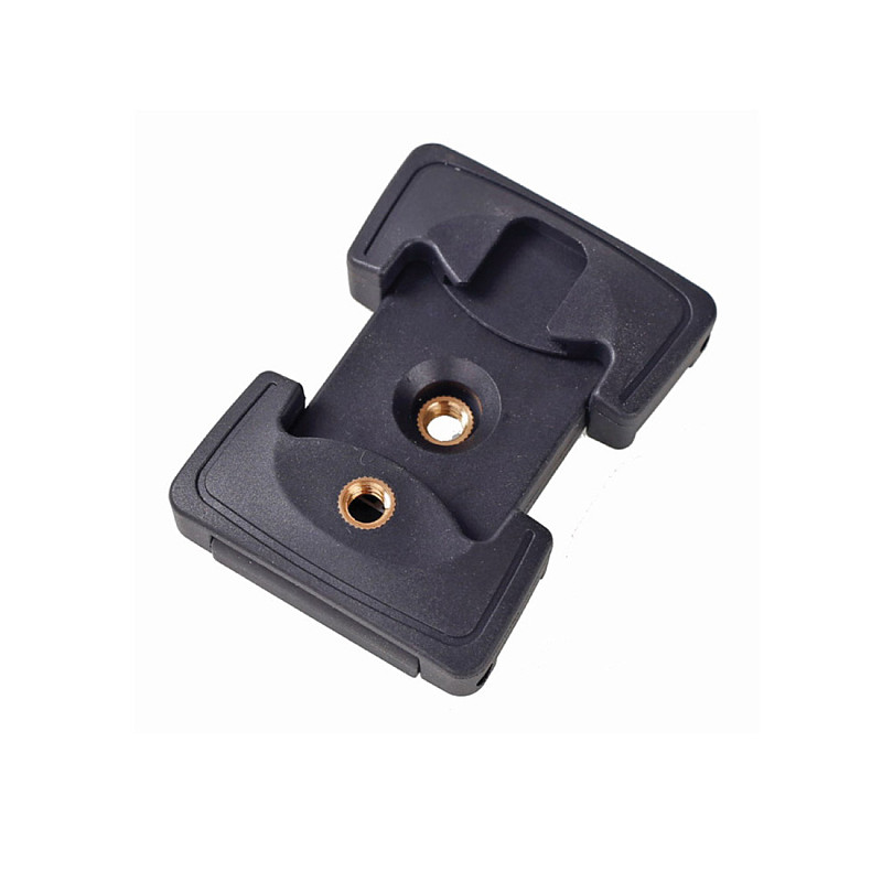 BGNing Updated Foldable Phone Mount Clip with Cold Shoe Live Broadcast Tripod Cell Phone Holder Stand for 5.7-10.4cm Smartphone
