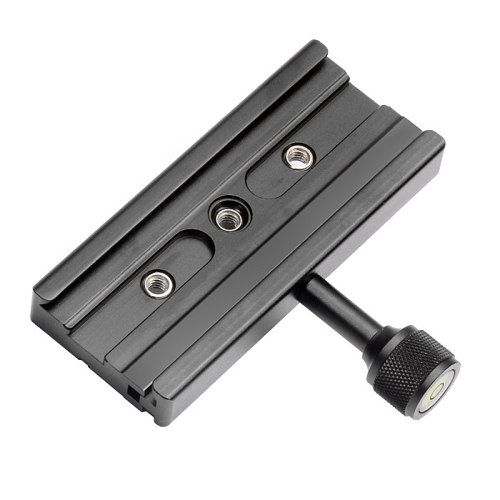 BGNING QR-120 Universal Gimbal Clamp Adapter For Quick Release Plate 1/4 3/8 Arca SWISS RSS Tripod 120mm