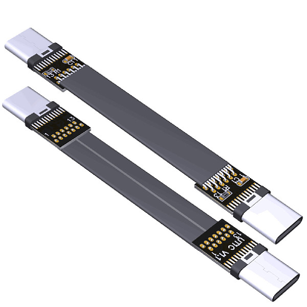 ADTLink USB 3.1 Type C To Type C Extension Cable Shield FPV FPC Ribbon