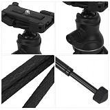 FEICHAO High Quality 7 Sections Stretchable Desktop Tripod with Ball Head Multi-functional Mobile Phone Clip for DSLR SLR Cameras