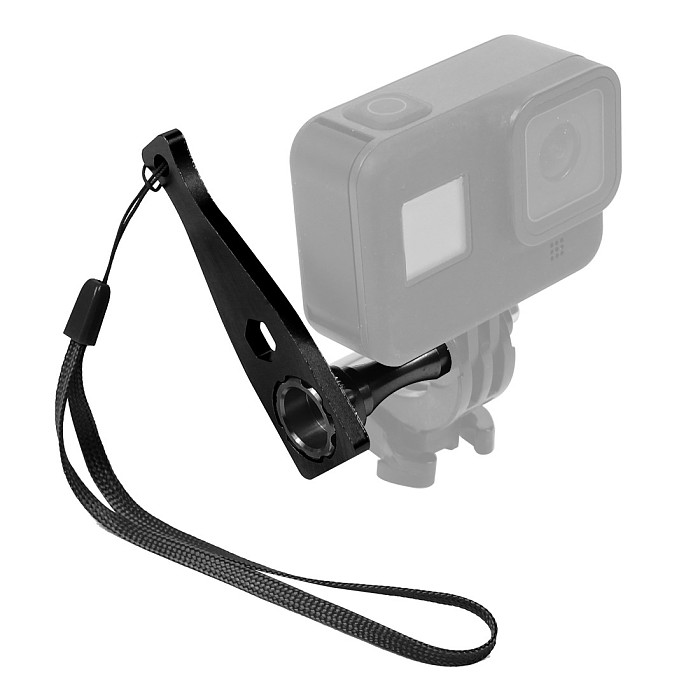 Camera Cage Handle Grip Mount Lifting Holder With 15mm Rail Dual Rod Clamp Mount 1/4 -20 Thread Knob Screw for 5D2 GH4 DSLR