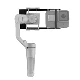 FEICHAO Aluminum Alloy Stabilizer Splint Bracket For Camera Mobile Phone Gimbal Stabilizer for GoPro8 GoProMAX GoPro all Series/AKASO EK7000 4K DJI Osmo EKEN Sports Cameras