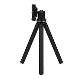 FEICHAO High Quality 7 Sections Stretchable Desktop Tripod with Ball Head Multi-functional Mobile Phone Clip for DSLR SLR Cameras
