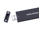 XT-XINTE PCI-E NVME NGFF to USB 3.1 M.2 SSD Hard Disk Case Box External Hard Drive Enclosure for 2242/2260/2280 M.2 SSD