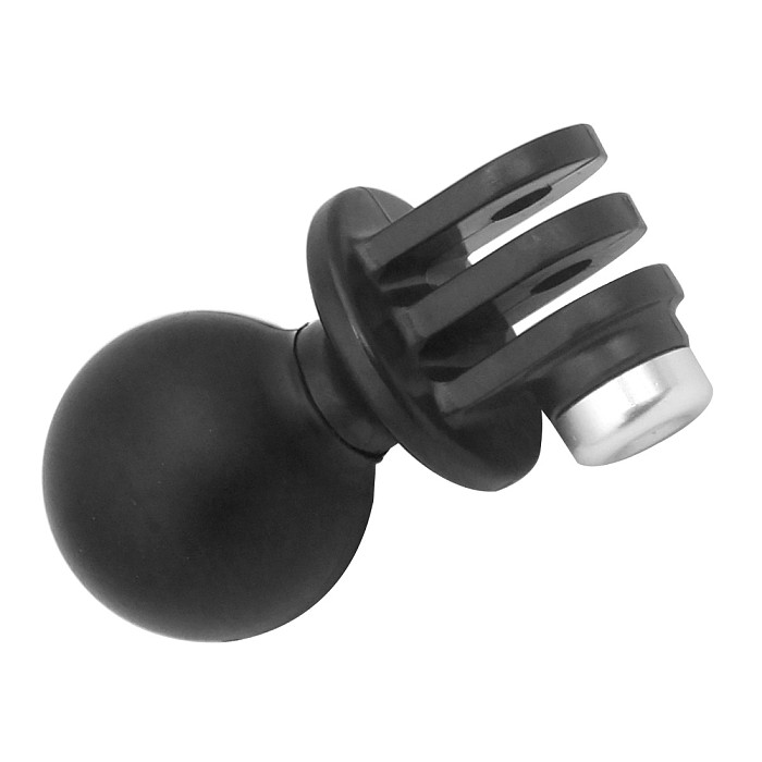 FEICHAO CNC Diving Lights Ball Head Adapter with Butterfly Clamp Clip for Gopro Hero 8 7 6 5 4 Session yi EKEN Action Sports DSLR Camera