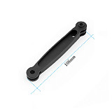 BGNING CNC Aluminum Alloy Extended Camera Conversion Bracket With L-wrench Reinforced Metal Screw For Gopro Full Series GitUp Sports Camera Accessories