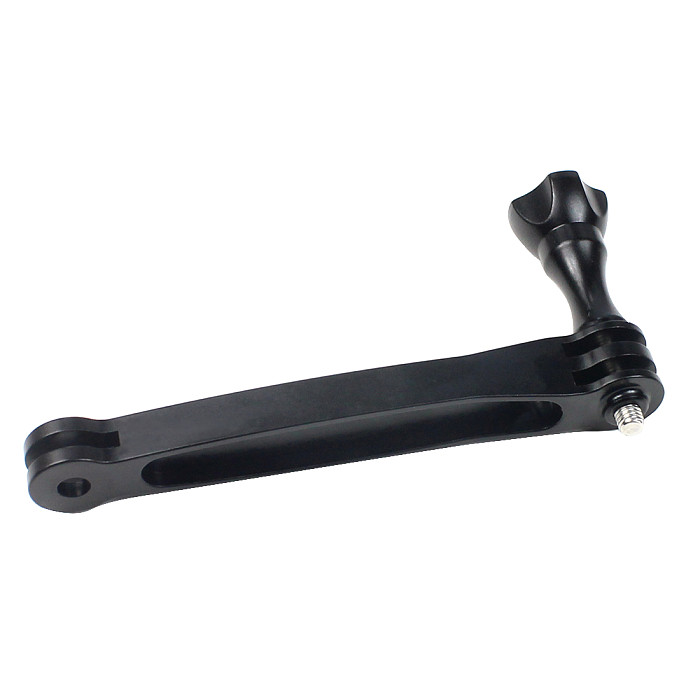  BGNING CNC Aluminum Alloy Extended Camera Conversion Bracket With L-wrench Reinforced Metal Screw For Gopro Full Series GitUp Sports Camera Accessories