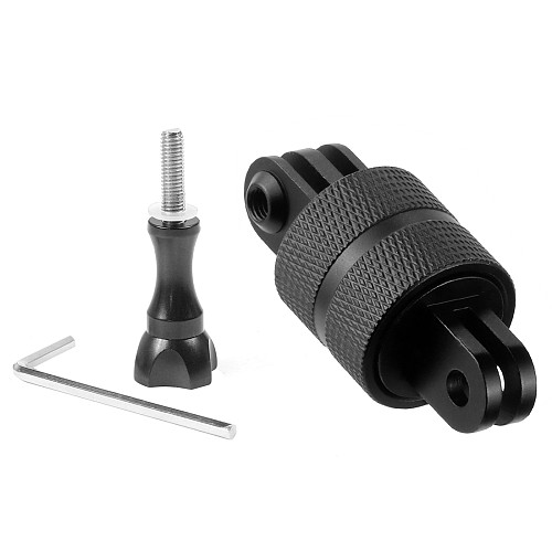 FEICHAO Aluminum Upgrade NVG Helmet Mount Bracket Base w/ Extension Screw Adapter for Gopro13 YI Sjcam EKEN for OSMO Action Camera