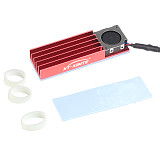 XT-XINTE M.2 2280 SSD Heatsinks with 20mm DC5V DC12V 3pin Fan Powerful Cooling Radiator for PCIE NVME SATA M.2 SSD Cooler