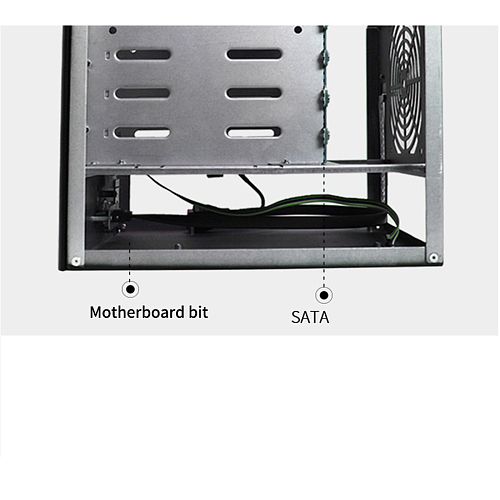XT-XINTE 2/4/8 Bay NAS Case DIY Home Network Additional Storage Server  Chassis USB
