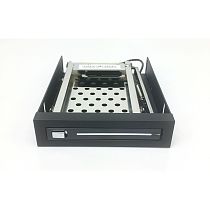 TOOLFREE MRA261 2.5inch SATA HDD/SSD Drive Case Hot Swap Tray-less Internal Mobile Rack for 3.5  Floppy Disk Bays