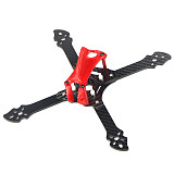 FEICHAO Owl215 Carbon Fiber Crossing Frame with 3D printed antenna mount camera stabilizer Cover for DIY FPV Racing Drone