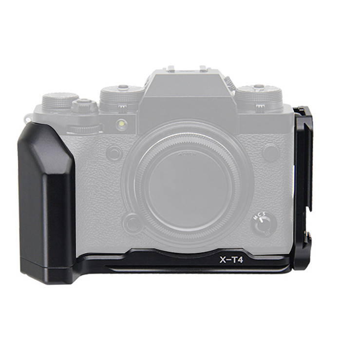 BGNing Quick Release Plate for Fujifilm XT4 SLR Bracket Protector QR Plate Holder with Hand Grip Camera Cage Holder for Fuji X-T4