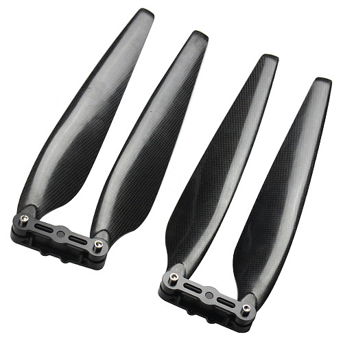 JMT Agricultural Drone Folding Propeller Carbon Fiber CW CCW 3090 Props with Clip for Hobbywing X8 8120 Power System