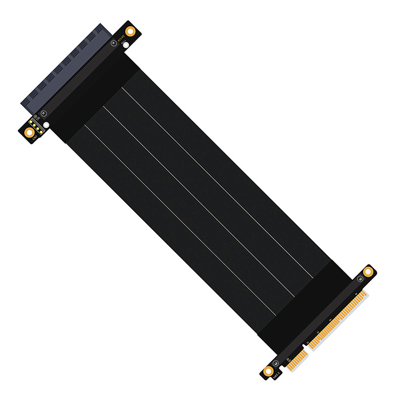 XT-XINTE Gen3 Extension Cable PCI Express 3.0 8X Card Adapter Cable Riser Cable 4X for 1U/2U Chassis