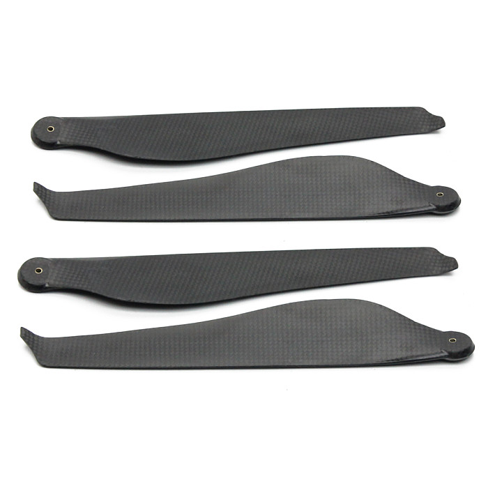JMT 4PCS 2066/2272/2479 Carbon Fiber Folding Propeller Noise Reduction Prop for Multi-axle/Multi-rotor RC Drone Quadcopter
