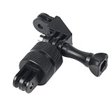 BGNing Multi-Angle Shooting Conversion Connector with 360 Degree Swivel Rotating Tripod Mount Adapter Head Pivot Arm Connector Compatible for GOPRO Series/XiaoYi/Gitup